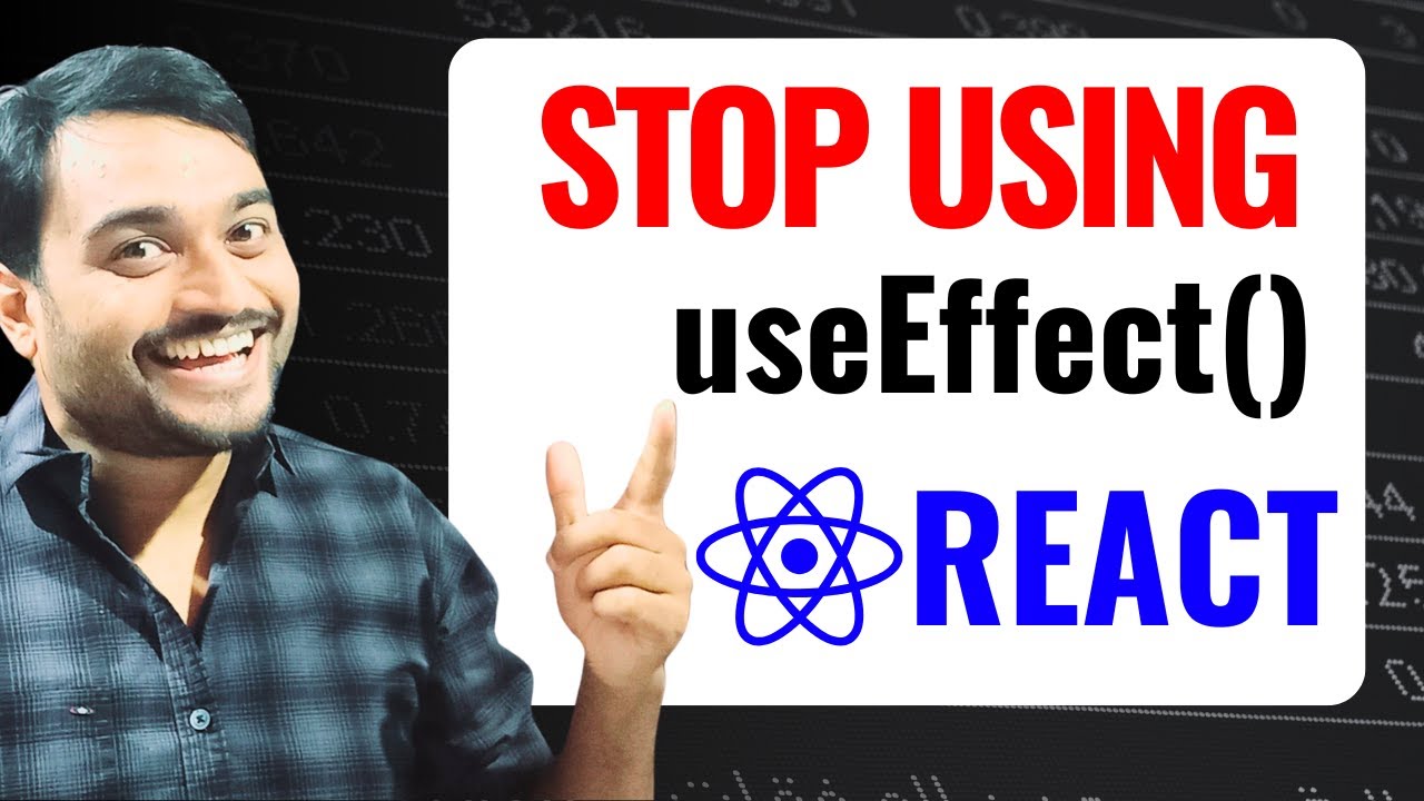Stop Data Fetching using useEffect || React Data Fetching Library ...