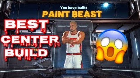 The BEST Center Build on NBA 2K20 🐐