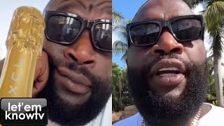 Rick Ross Says Life Gets Harder As You Live, As He Tries To Motivate The People😤