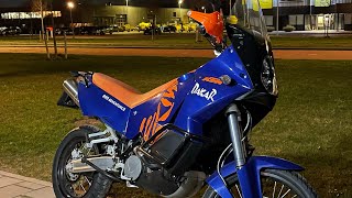 KTM 990 difference between leovince and orginal exhaust #ktm #motorcycle #leovince