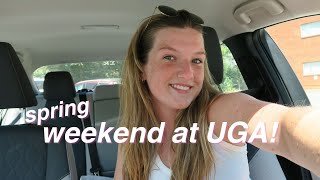 SPRING WEEKEND AT UGA | shopping, studying, and prep for summer!