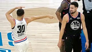 Stephen Curry Guards Klay Thompson And Enjoys It | February 17, 2019 NBA All-Star Game