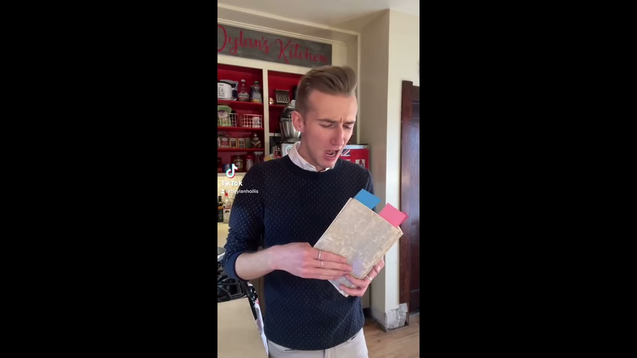 Dylan Hollis WATER PIE TikTok Vintage Recipe 