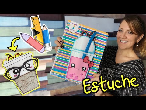 Estuche Cierra Cuaderno :: Lapicera Práctica :: Chuladas Creativas Back to School /Regreso a clases