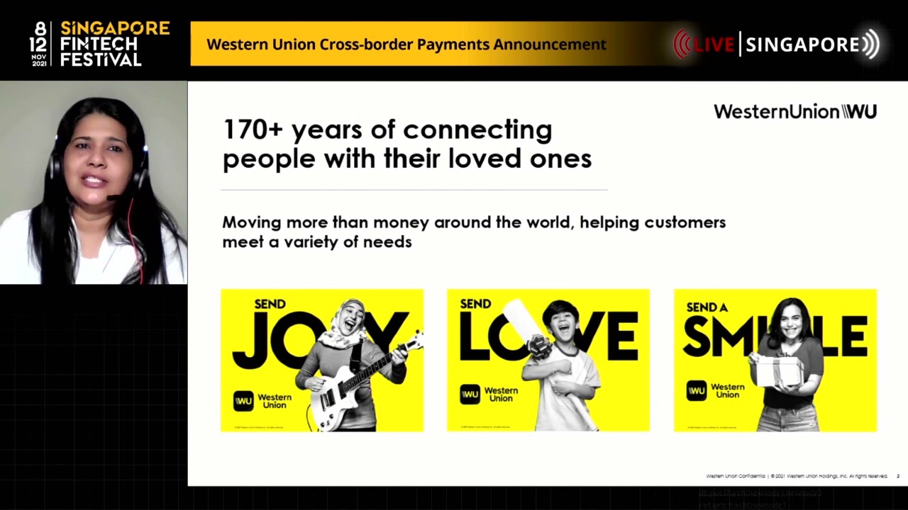SFF 2021: Product Announcement by Western Union