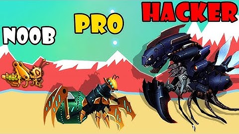 NOOB vs PRO vs HACKER - Insect Evolution Part 587 | Satisfying Games (Android,iOS)