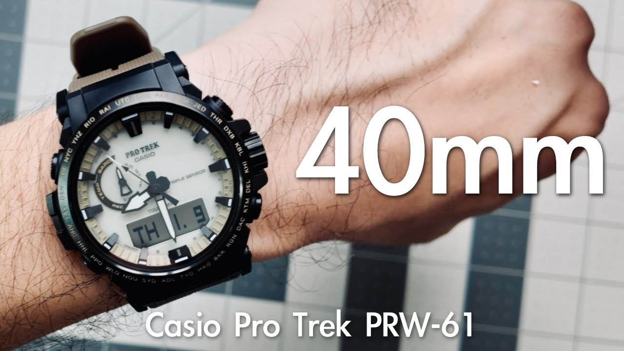This Casio Pro Trek Glows in the Dark (Casio PRW-61LD Review