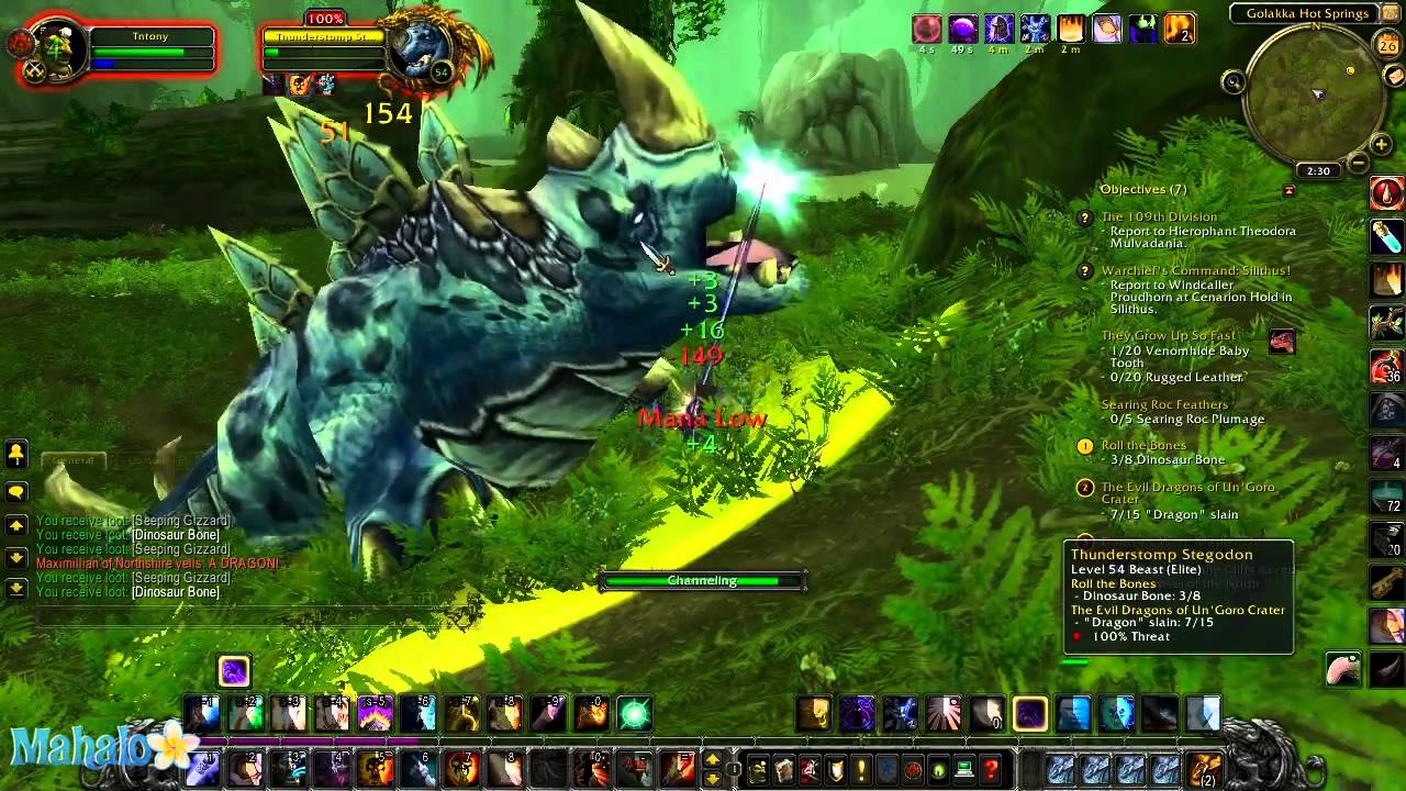 WoW Cataclysm Un'goro Crater Walkthrough Part 18 YouTube
