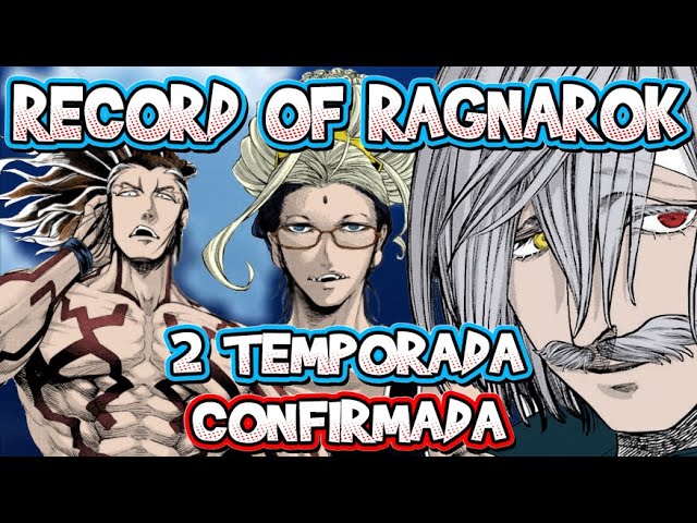 2 TEMPORADA DE SHUUMATSU NO VALKYRIE (RECORD OF RAGNAROK) - CONFIRMADA! 