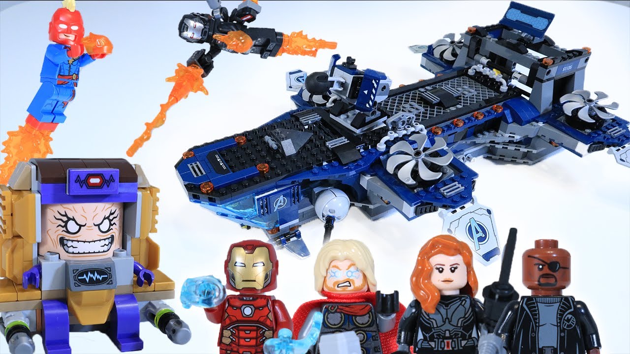 熱販売 LEGO Avengers Review Marvel Marvel Avengers Speed Helicarrier  Helicarrier 76153 76153 Fun Build LEGO Brick Building Toy with Marvel  Lego A