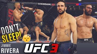 Why Does No One Pick This Fighter?! Jimmie Rivera Is NICE! EA Sports UFC 3 Gameplay