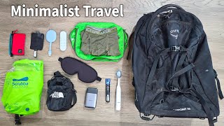 One Bag Travel Gear - After 30 Days in Southeast Asia