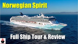 NCL Spirit | Full Walkthrough Ship Tour & Review | Norwegian Cruise Line