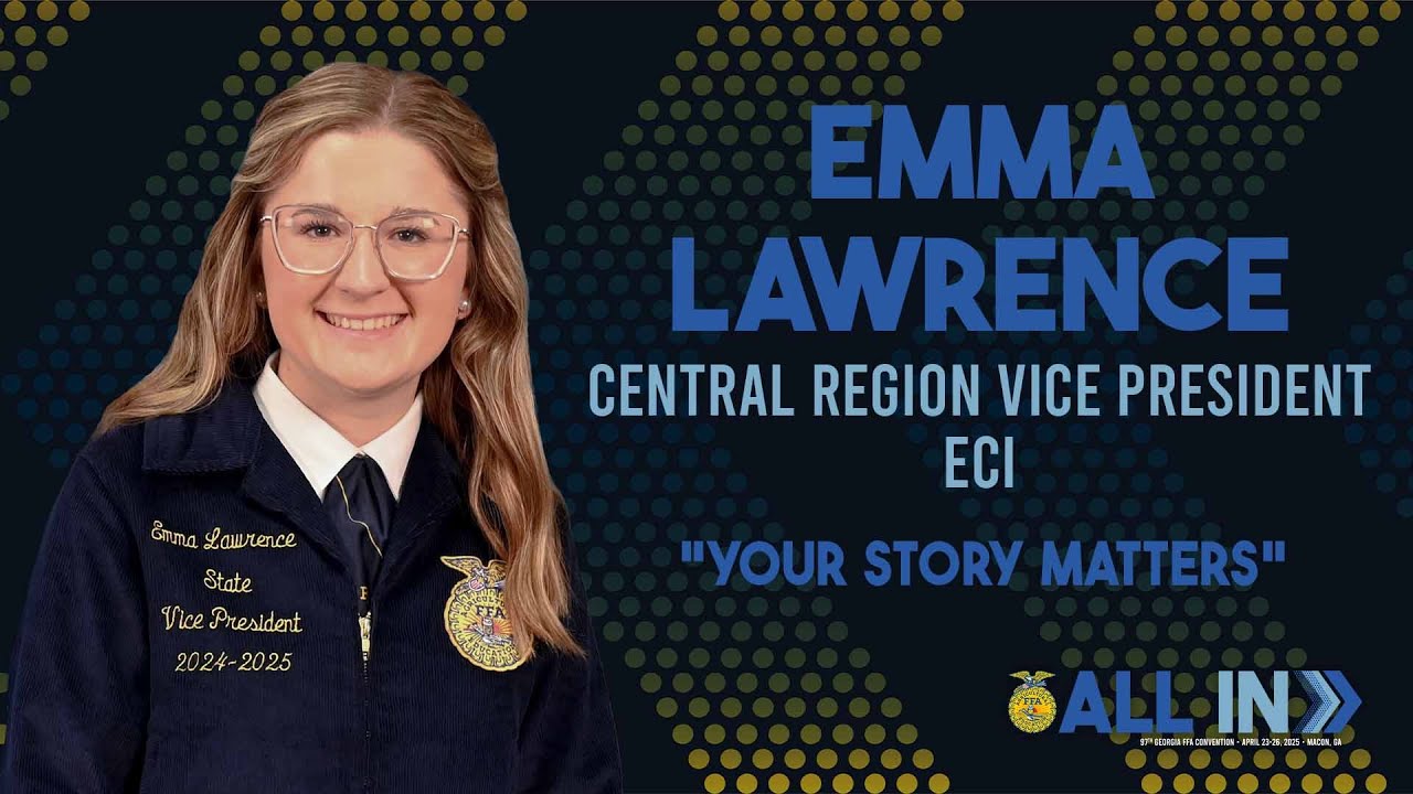 Emma Lawrence Retiring Address - 97th Georgia State FFA Convention ...
