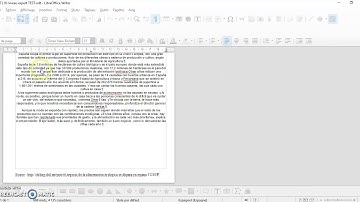 Numérotation des lignes d’un texte dans LibreOffice - Expert