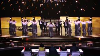 America's Got Talent 2015 - Selected of God Choir Judges Give Standing Ovation for Destiny's Child Resimi