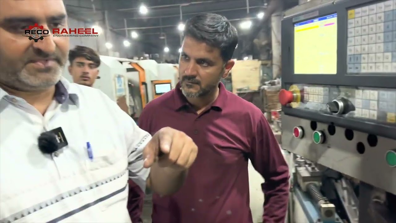 Manual to CNC Conversion Lathe Machine Customer Demo By RECO