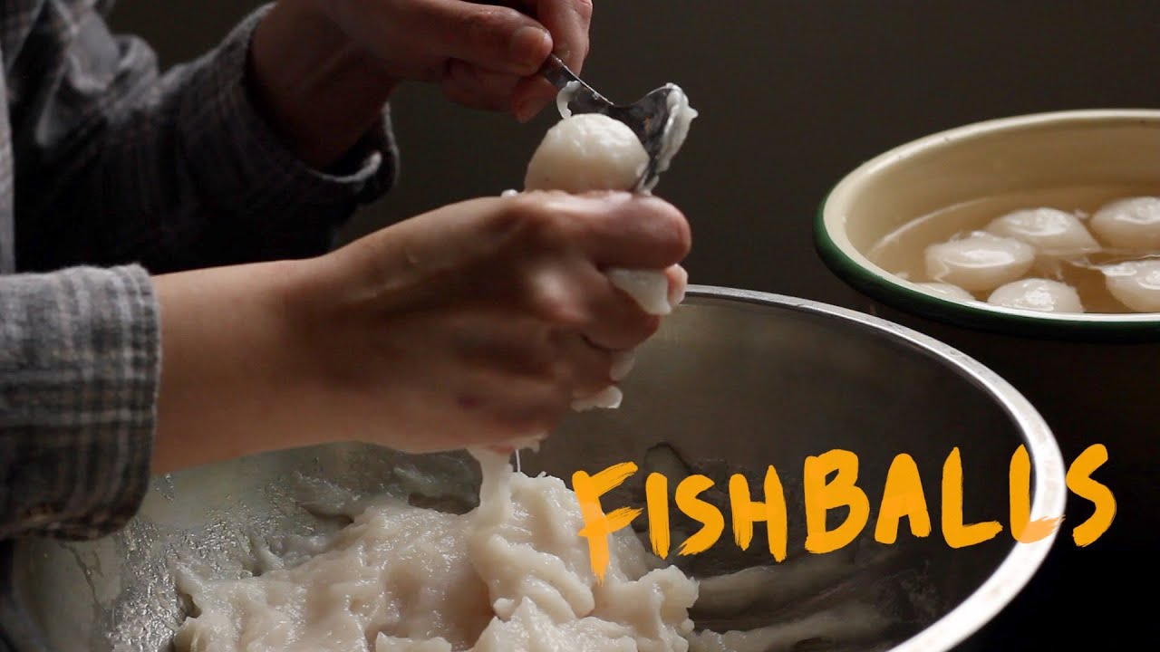 Fishballs Fish Cakes Yong Tau Foo Three Uses For Homemade Fish Paste Youtube
