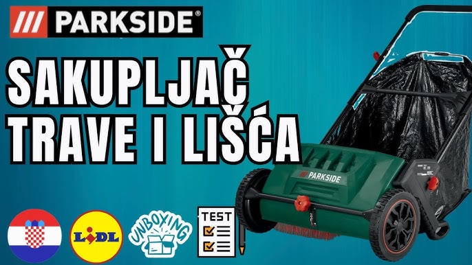 LEAF & LAWN SWEEPER Parkside PKM 103 A1 MALTESE IL-LINGWA MALTIJA MALTA  LIDL - YouTube