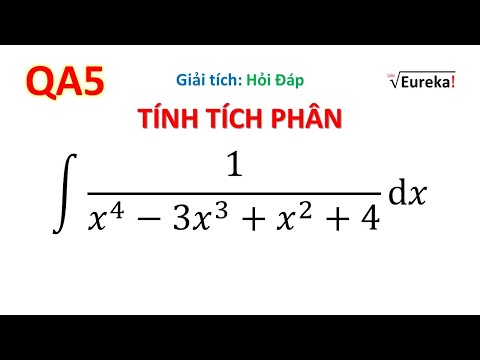 Video Giải tích Hỏi đáp P5 Tích phân Mẫu bậc 4 Tích phân Bất... - youtube