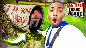 WE WENT INSIDE THE HAUNTED TUNNEL! (GUESS WHAT WE FOUND)