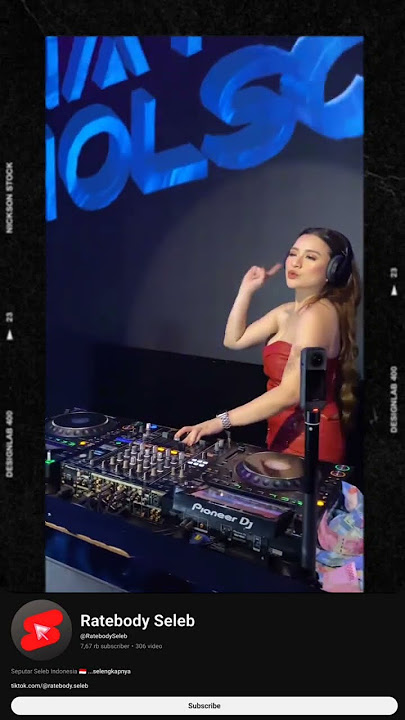 Nathalie Holscher 🔥🔥 #ratebody #artis #dj #infopartybengkulu #shorts