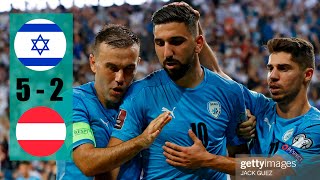 Israel vs Austria 5-2 Highlights & Goals | 04/09/2021 HD