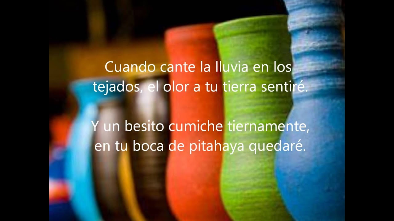 Yo te amo Nicaragua (Letra) YouTube