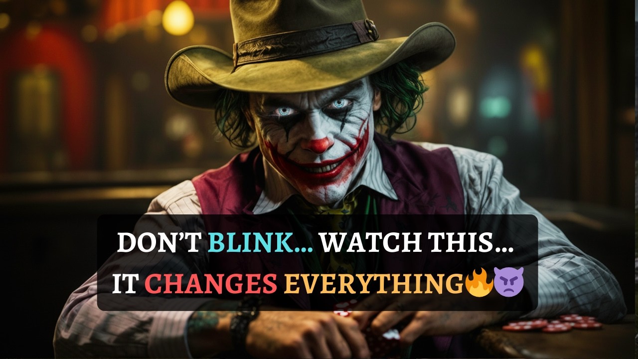 DON’T FORCE IT… JUST REST. EVERYTHING IS HAPPENING🔥👿 | JOKER SPEECH | JOKER MOTIVATION #grim