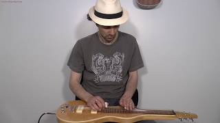 Sugar Moon - C6 Lap Steel Lesson (Western Swing) chords