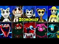 Zoonomaly vs poppy playtime jumpscares comparison showcase  smilling critters