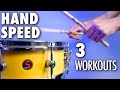 Hand speed  how to get faster around the drum kit