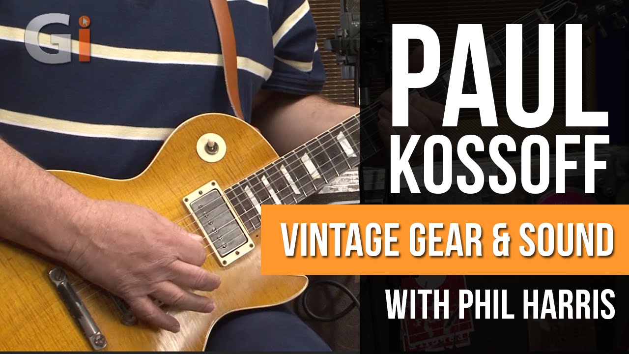 Paul Kossoff Trademark Sound And Vintage Gear with Phil Harris Guitar