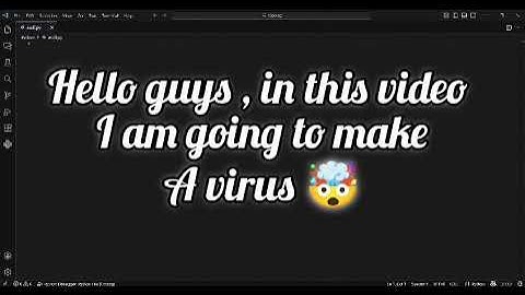 This Python Code Looks Harmless… But Watch What It Does 😱