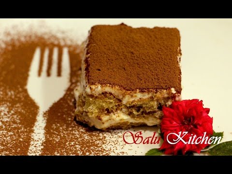 Tiramisu Cake / Without Baking / Easy Recipe