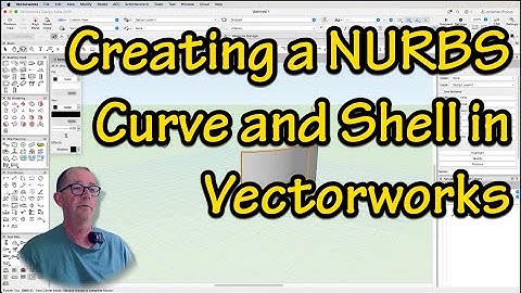 Een NURBS-curve en -shell maken in Vectorworks