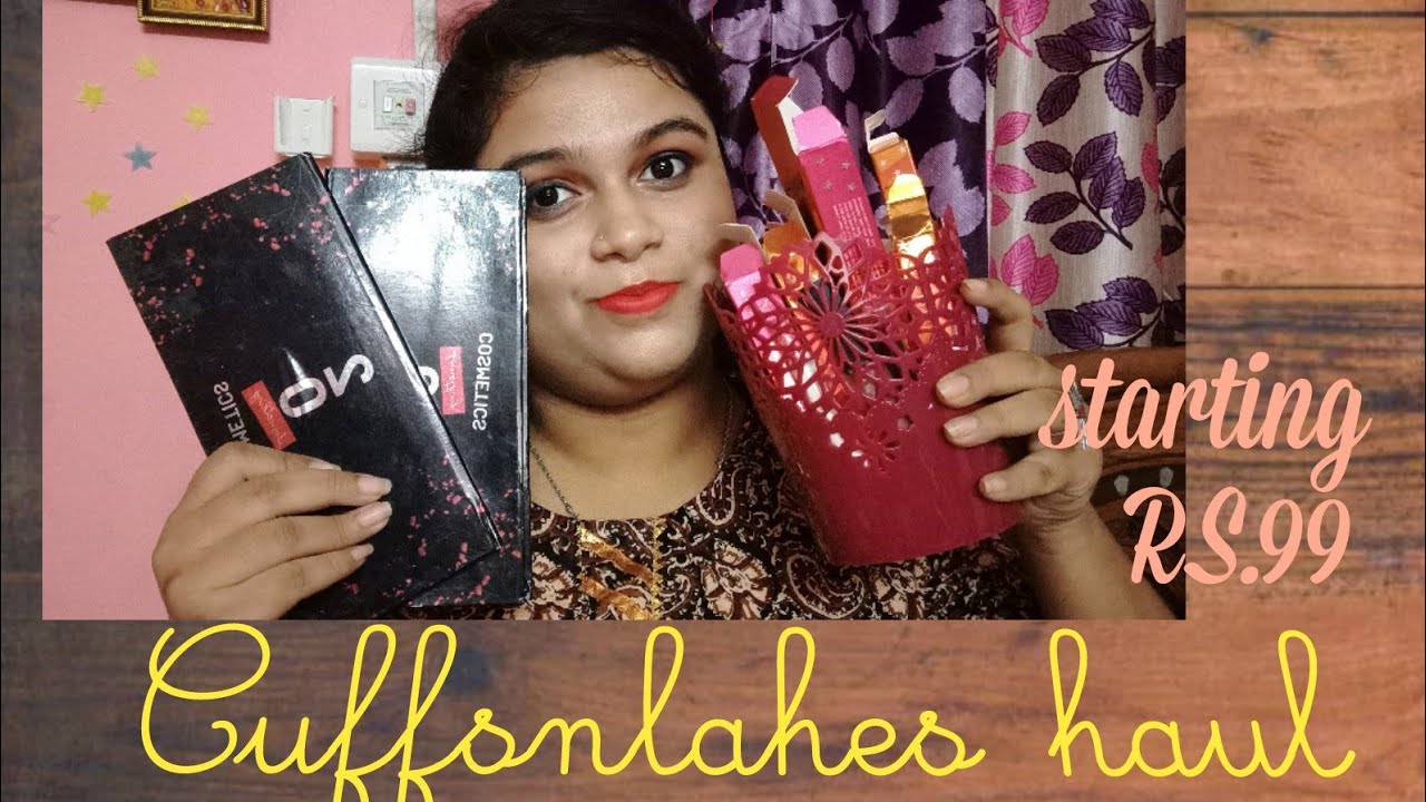 Cuffsnlashes haul // festive haul//makeup lover swagata