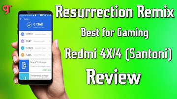 Best ROM for Redmi 4X/4 (santoni) - Resurrection ReMix with Gaming Profile & Huge Improvement