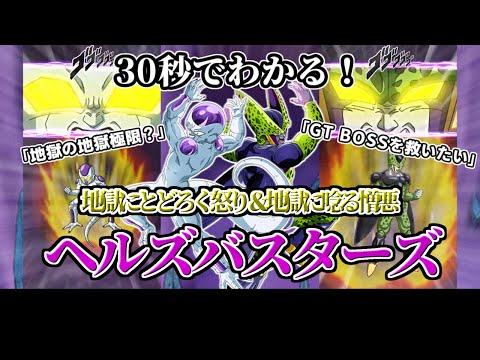【ドッカンバトル】30秒で分かるヘルズバスターズ【比較】