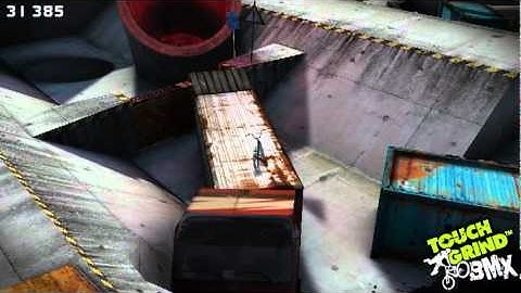 Touchgrind BMX - The docks - Do a flip in every big jumps (There are 7 Big jumps).mov