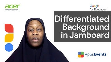 Differentiated Background in Jamboard for Google Workspace | Tips & Tricks Episode 114