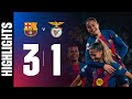 HIGHLIGHTS FC BARCELONA 3 Vs 1 BENFICA UEFA WOMEN S CHAMPIONS LEAGUE 