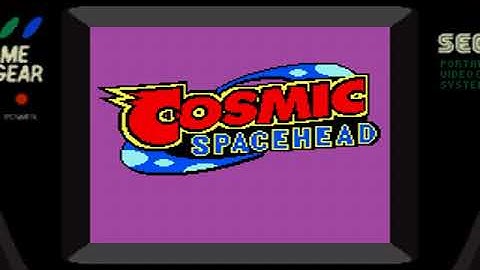 Game Gear - Cosmic Spacehead Intro