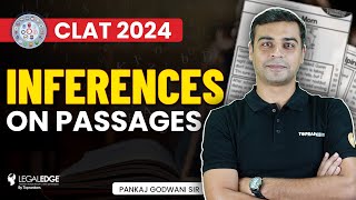 Inference of Passage for Logical Reasoning and English Language | CLAT 2024 Preparation