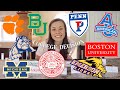 COLLEGE DECISION REVEAL 2020!! (UPENN, GEORGETOWN, AMERICAN + MORE... CLASS OF 2024!)