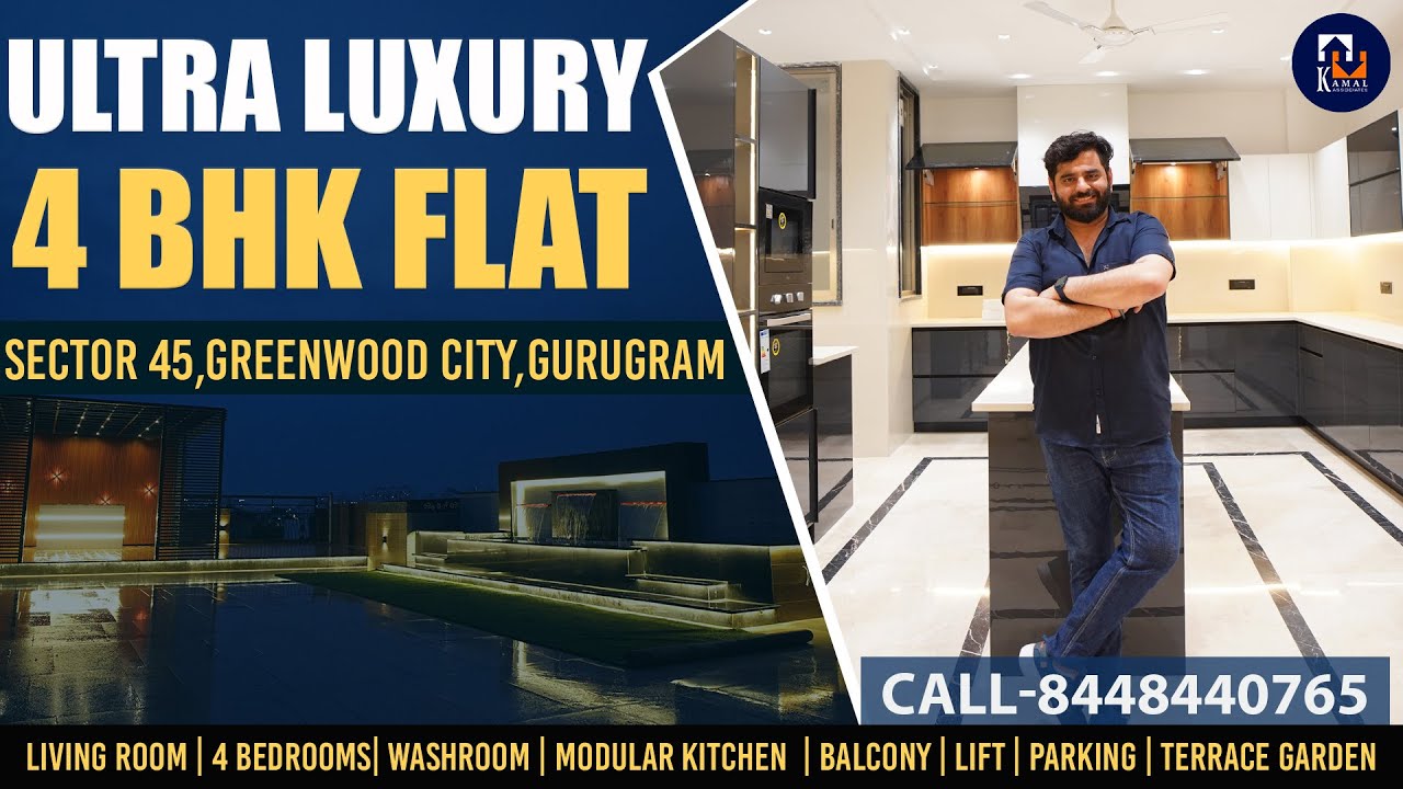 4BHK Apartment in Green Wood City, Gurgaon Ultra Luxury 500 SQ. YD