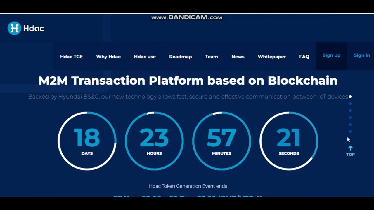 Обзор платформы Hdac. Functions and advantages of the project
