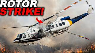 Two Helicopters COLLIDE Over Greece Wildfire, What Happened?
