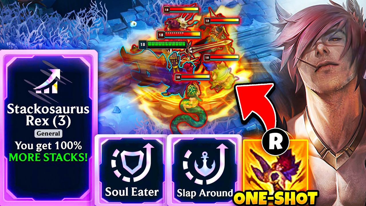 ONE-SHOT SETT ULT: Stackosaurus Rex 3 Set Bonus | ARAM Mayhem