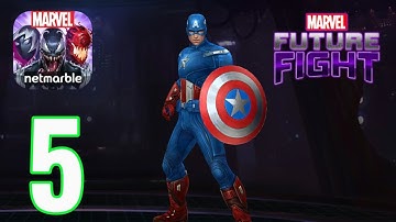 MARVEL Future Fight - Gameplay Walkthrough Part 5 - ALTERNATE CAPTAIN AMERICA  (iOS, Android)